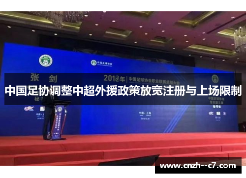 中国足协调整中超外援政策放宽注册与上场限制